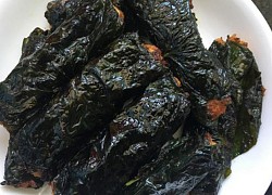 Món thịt heo cuộn lá lốt chiên thơm lừng nóng hổi