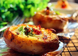 Món khoai tây nướng trứng ngon khó cưỡng