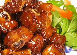 Món sườn sốt me chua ngọt thơm ngon