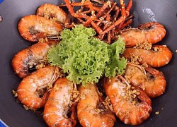 Món tôm chiên bơ tỏi thơm ngon nức mũi