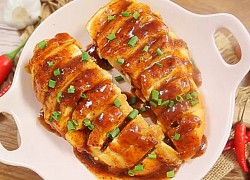 Món ức gà chiên nước mắm cay cay mặn mặn