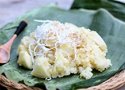 Món xôi sắn vừng dừa lạ miệng cho bữa sáng
