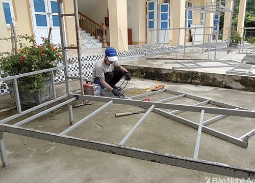 Nhiều trường học bán trú ở Tương Dương cơ sở hạ tầng thiếu thốn