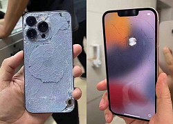 Nhìn loạt ảnh iPhone 13 vỡ nát tan tành mà thấy hoảng, chuyện gì đây?