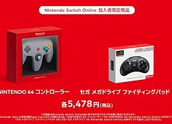 Nintendo phát hành thêm bộ điều khiển Genesis cho Switch