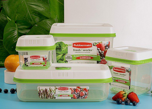 Review hộp đựng thực phẩm Rubbermaid "giá mềm" cho ai đang cân nhắc: Có điểm vượt Tupperware, đựng rau cả tháng vẫn tươi rói