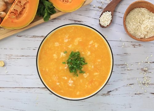 Tổng hợp 13 cách nấu cháo bí đỏ thơm ngon sánh mịn hấp dẫn cho cả nhà