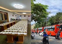 Xúc động nội dung trên hộp cơm gửi F0 và tuyến đầu chống dịch ở Sài Gòn