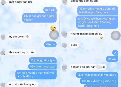 Cuộc nói chuyện của "đương kim bạn gái" và tiểu tam ngông cuồng sống chết bám riết chuyện tình sai trái, đọc xong ai cũng thấy tức giận tột độ!