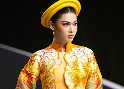 Bộ sưu tập áo dài tái hiện dòng tranh bị lãng quên 'chào' Xuân mới