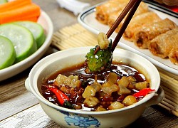 Cách làm nước mắm kho quẹt tóp mỡ tôm khô chuẩn vị Nam Bộ