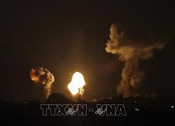 Israel tấn công trả đũa sau loạt rocket bắn từ Gaza