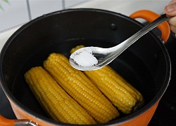 Luộc ngô chỉ dùng nước thôi là dở rồi, thêm thứ này thì ngọt lịm, bao ngon bao thơm