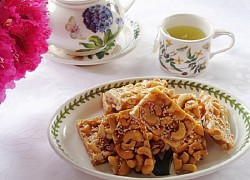 Món kẹo hạt điều đãi khách ngày Tết