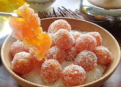 Món mứt cà rốt không sử dụng nước vôi trong