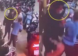 Clip gây phẫn nộ: Nam thanh niên thẳng tay tát vào mặt, lên gối vào người bác bảo vệ lớn tuổi tại hầm gửi xe