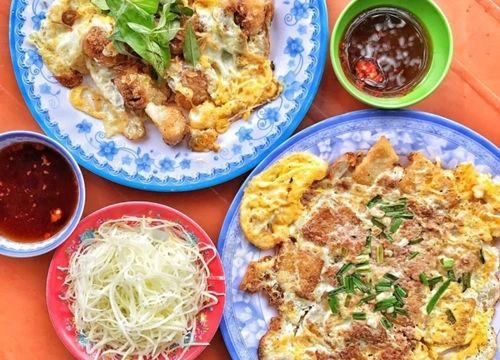 Bột chiên pate giòn bùi ở Sài Gòn