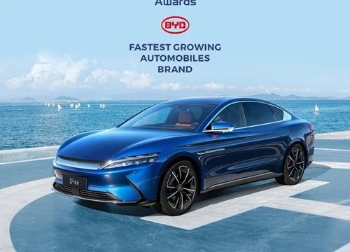 BYD tăng trưởng nhanh nhất 2021, giá trị nhất vẫn là Toyota