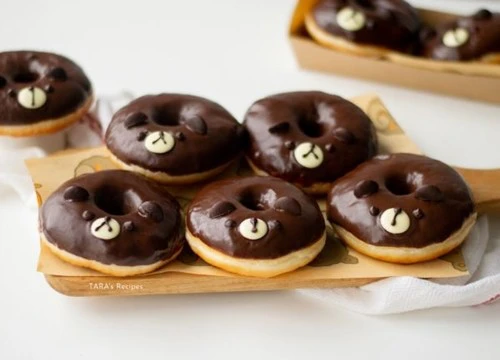 Cách làm Bánh donut thơm ngon, bông mềm không cần lò nướng