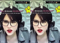 Ước có tiền tiêu Tết, nữ streamer Thuỷ Tiên được fan donate ngay trên sóng livestream hơn cả trăm triệu