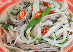 Bao tử bóp rau dăm