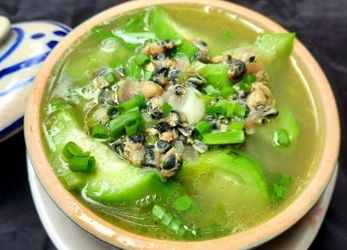 Cách làm canh hến nấu mướp thơm ngon hấp dẫn, đơn giản vô cùng