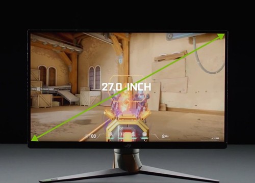 [CES 2022] Màn hình G-Sync mới của Nvidia có thể chuyển đổi linh hoạt giữa 1440p và 1080p