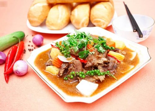 Đuôi bò hầm tiêu xanh cho những ngày đông giá lạnh