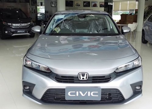 Honda Civic 2022 đã về Việt Nam số lượng lớn, dự kiến ra mắt ngay quý I