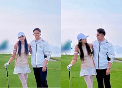 Hương Giang và Matt Liu tung ảnh sánh đôi bên nhau trên sân golf, đàng trai nói 1 câu khiến dân FA khóc ròng!