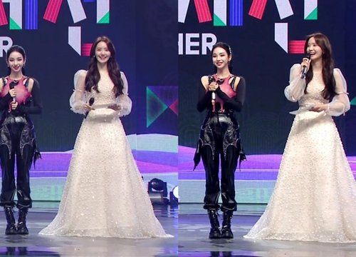 Khi idol nữ đứng cạnh nữ thần Yoona: Karina, Yuna như công chúa nhỏ