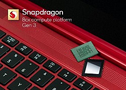 Qualcomm ra mắt Snapdragon 8cx Gen 3 tại CES 2022