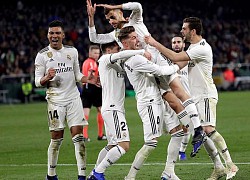 Real Madrid áp đảo ở đội hình xuất sắc nhất lượt đi