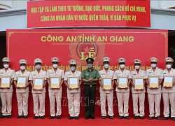 An Giang điều động, bổ nhiệm Công an chính quy đảm nhận các chức danh Công an xã