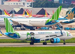 Bamboo Airways bay đúng giờ nhất toàn ngành cả năm 2021