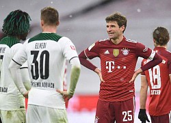 Bayern thua đội hạng 14 tại Bundesliga