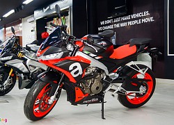 Cận cảnh Aprilia Tuono 660, nakedbike tầm trung giá 475 triệu đồng