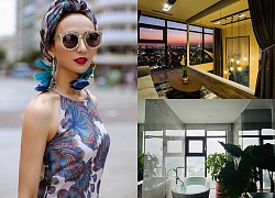 Tuổi 34, Hoa hậu Ngọc Diễm tự tặng mình penthouse triệu đô, đẹp khó rời mắt