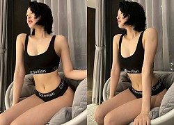 Hiền Hồ hâm nóng MXH với ảnh mặc nội y ngay tại nhà: Uốn éo khoe đường cong sexy, vòng 1 vòng 2 cứ "hút trọn" spotlight!