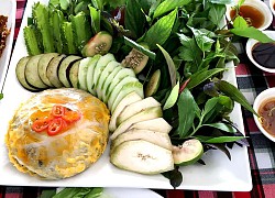 Mắm chưng "mừng" rau dại