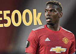 Manchester United trao lương khó tin cho Pogba