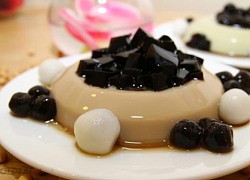 Món bánh Pudding đậu nành chống ngán