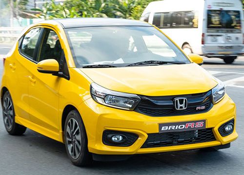 Bảng giá xe ôHonda tháng 1: Honda Brio ưu đãi 100% lệ phí trước bạ