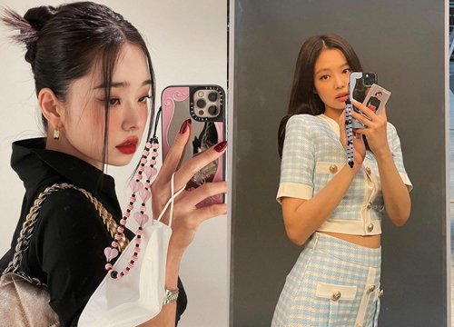 Bóc giá mẫu ốp iPhone của Song Ji A - mỹ nhân "Địa ngục đục thân", chung gu với Jennie (BLACKPINK)?