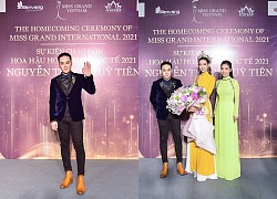 Dương Tùng Nhân lịch lãm tại sự kiện chào đón Miss Grand International 2021