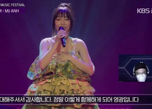 Mỹ Anh lọt vào mắt xanh của nhạc sĩ Hàn Quốc sau màn trình diễn tại 'Round Asean - Korea Music Festival'