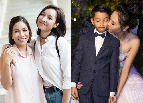 Những mẹ kế được con chồng yêu thương trong showbiz Việt