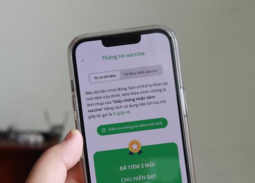 PC-Covid bổ sung tính năng tự khai tiêm vắc xin