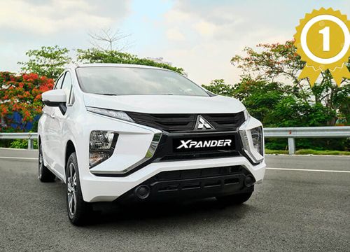 Thị trường ô tô Việt Nam năm 2021 - Phân khúc xe đa dụng MPV: Mitsubishi Xpander là số 1