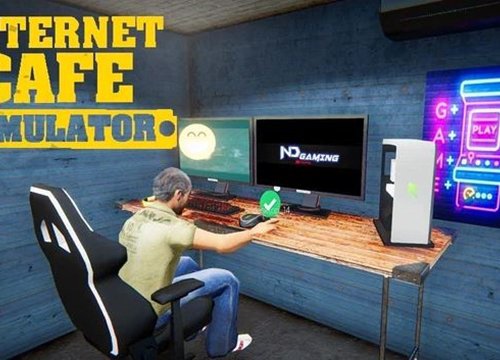 Tựa game giả lập kinh doanh quán net Internet Cafe Simulator bất ngờ có phần 2